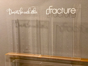 Acrylic Donut Wall